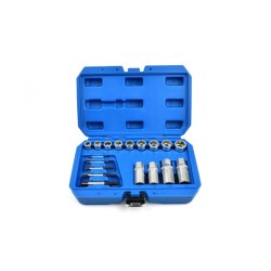 Sada vyťahovačov skrutiek a kolíkov 18ks GEKO Sada vyťahovačov skrutiek a kolíkov 18ks GEKO