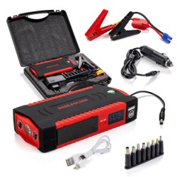 Powerbanka 19000mAh, 500-1000A s funkciou štartu a svetlom BASS