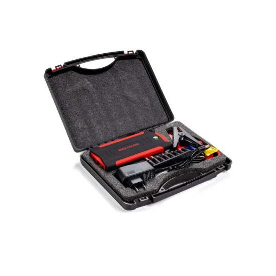 Powerbanka 19000mAh, 500-1000A s funkciou štartu a svetlom BASS Powerbanka 19000mAh, 500-1000A s funkciou štartu a svetlom BASS