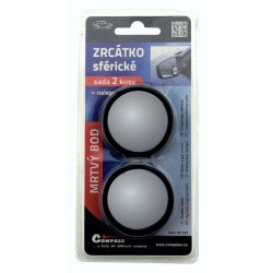 Sférické okrúhle zrkadlo 2ks COMPASS Sférické okrúhle zrkadlo 2ks COMPASS