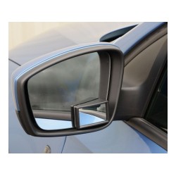 Sférické štvorcové zrkadlo 2ks COMPASS