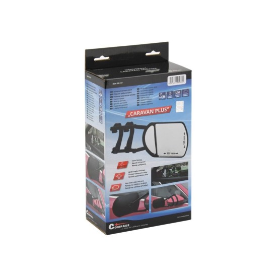 Bočné prídavné zrkadlo CARAVAN PLUS COMPASS Bočné prídavné zrkadlo CARAVAN PLUS COMPASS