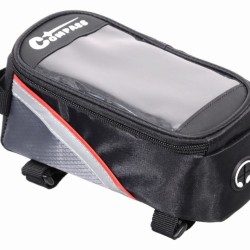 Taška na bicykel nad rámom, predná vidlica+TELEFÓNNY KOMPAS Taška na bicykel nad rámom, predná vidlica+TELEFÓNNY KOMPAS