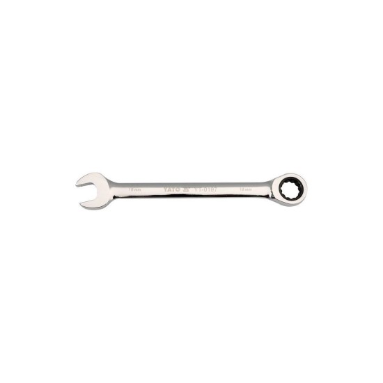 Klíč očkoplochý ráčnový 18 mm YATO Klíč očkoplochý ráčnový 18 mm YATO