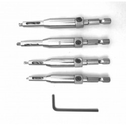 Samostrediace vŕtačky, sada 4 ks KRAFT&DELE Samostrediace vŕtačky, sada 4 ks KRAFT&DELE
