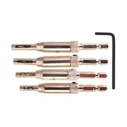 Samostrediace vŕtačky, sada 4 ks KRAFT&DELE Samostrediace vŕtačky, sada 4 ks KRAFT&DELE