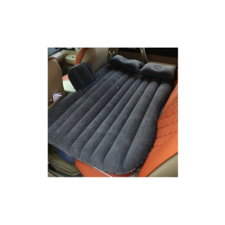 Nafukovací matrac do auta 135 x 80 cm čierny BASS