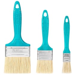 Štětce ploché, sada 3ks, 25-50-75mm TOTAL