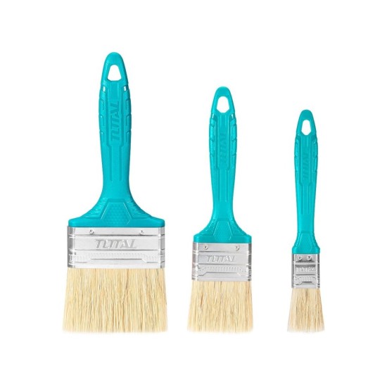 Štětce ploché, sada 3ks, 25-50-75mm TOTAL Štětce ploché, sada 3ks, 25-50-75mm TOTAL