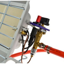 Plynový merač tepla 3,6 kW s piezoelektrickým zapaľovačom GEKO Plynový merač tepla 3,6 kW s piezoelektrickým zapaľovačom GEKO