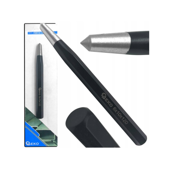 Dierovač 6x10x120 mm GEKO Dierovač 6x10x120 mm GEKO