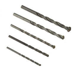 Vŕtačky do kameňa 4-10 mm, sada 5 ks GEKO