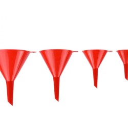 Sada plastových lievikov 4ks GEKO