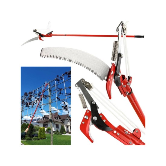 Teleskopické nožnice na konáre 120-225 cm, s 35 cm pílou MAR-POL Teleskopické nožnice na konáre 120-225 cm, s 35 cm pílou MAR-POL