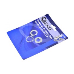 Redukčné krúžky pre pílové kotúče s otvorom 22 mm, sada 3 ks GEKO