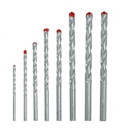 Vŕtačky do kameňa 3-10 mm, sada 8 ks GEKO
