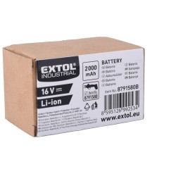 Akumulátor batérie, 16V Li-ion, 2000mAh EXTOL INDUSTRIAL