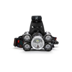 Čelovka (nabíjateľná) 5xLED 1 T6, 4 XPE BASS Čelovka (nabíjateľná) 5xLED 1 T6, 4 XPE BASS