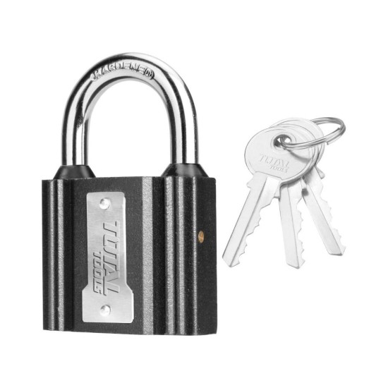 Zámek visací kovový, 75mm TOTAL