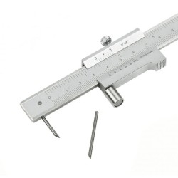 Posuvné posuvné posuvné meradlo, 200 mm, 0,05 mm GEKO