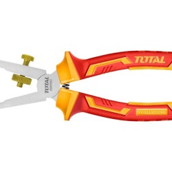 Elektrikářské kleště na odizolování kabelů, 160mm, industrial, TOTAL