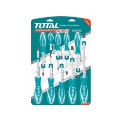 Skrutkovače, sada 10ks, priemyselné, CrV TOTAL