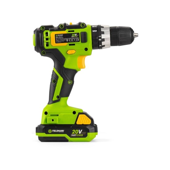 Akumulátorová vŕtačka FDUV 70115-A 20V, 2Ah FIELDMANN Akumulátorová vŕtačka FDUV 70115-A 20V, 2Ah FIELDMANN