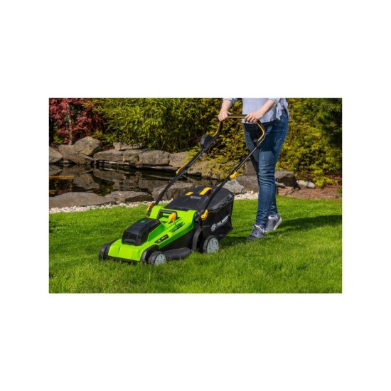 FZR 70435-0 2x20V akumulátorová kosačka 43cm (bez batérie) FIELDMANN