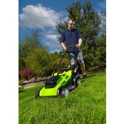 FZR 70435-0 2x20V akumulátorová kosačka 43cm (bez batérie) FIELDMANN FZR 70435-0 2x20V akumulátorová kosačka 43cm (bez batérie) FIELDMANN