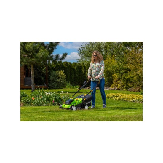 FZR 70435-0 2x20V akumulátorová kosačka 43cm (bez batérie) FIELDMANN