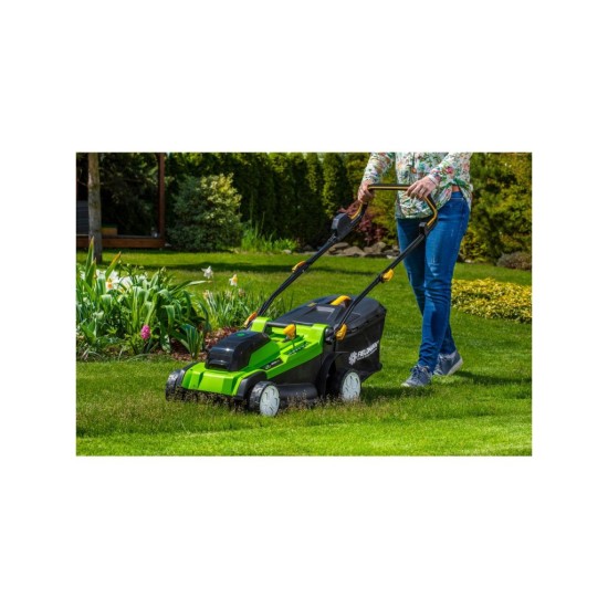 FZR 70435-0 2x20V akumulátorová kosačka 43cm (bez batérie) FIELDMANN