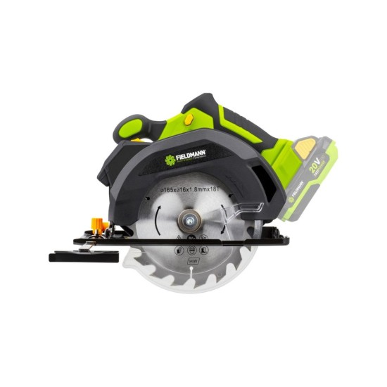 FDUK 70305-0 20V akumulátorová kotúčová píla 165mm (bez batérie) FIELDMANN