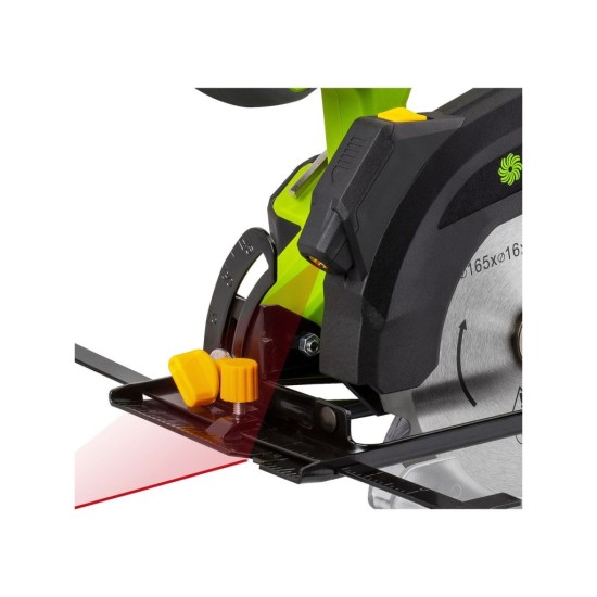 FDUK 70305-0 20V akumulátorová kotúčová píla 165mm (bez batérie) FIELDMANN