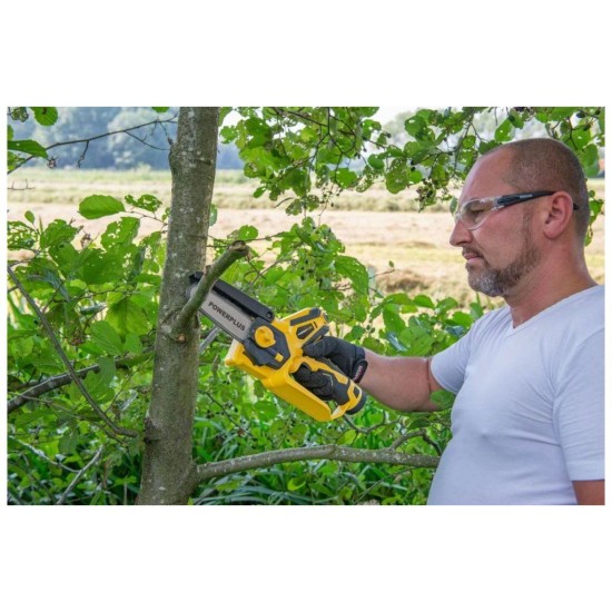 POWXG1045 AKU jednoručná reťazová píla 12V LI-ION 100mm POWERPLUS