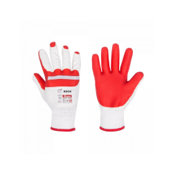 Pracovné rukavice bavlna-latex 10" ROCK Pracovné rukavice bavlna-latex 10" ROCK