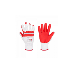 Pracovné rukavice bavlna-latex 10" ROCK