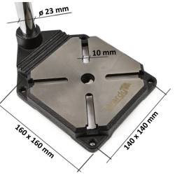 Vŕtací stojan, 43mm, 400mm TVARDY Vŕtací stojan, 43mm, 400mm TVARDY