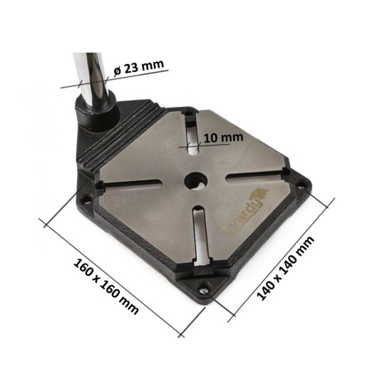 Vŕtací stojan, 43mm, 400mm TVARDY Vŕtací stojan, 43mm, 400mm TVARDY