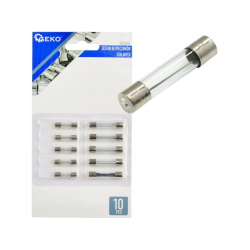 Sada sklenených poistiek 10ks GEKO