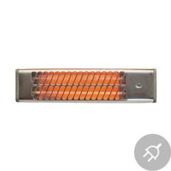 Elektrický infračervený ohrievač IQ-001, 1500/1000/500W, 230V Elektrický infračervený ohrievač IQ-001, 1500/1000/500W, 230V