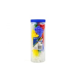 Nylonové remienky, farebné, 600ks GEKO