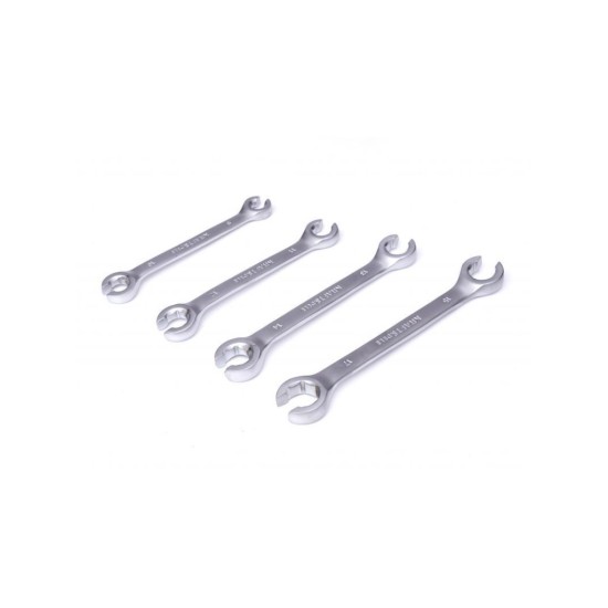 Sada kľúčov na brzdové potrubia 4ks 8-17mm KRAFT&DELE