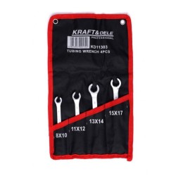 Sada kľúčov na brzdové potrubia 4ks 8-17mm KRAFT&DELE