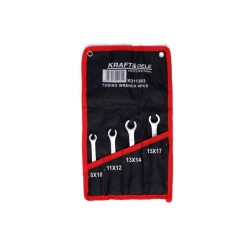 Sada kľúčov na brzdové potrubia 4ks 8-17mm KRAFT&DELE