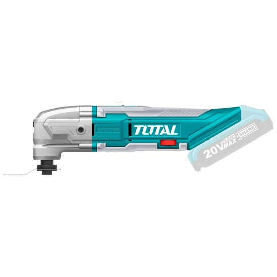 Aku multifunkční bruska, 2000mAh, bez baterie a nabíječky, TOTAL Aku multifunkční bruska, 2000mAh, bez baterie a nabíječky, TOTAL