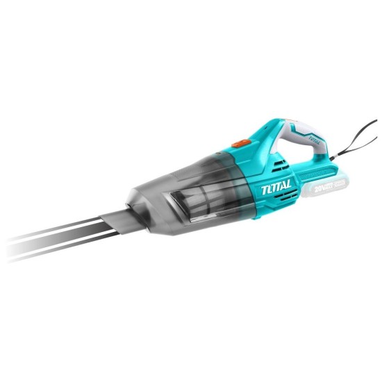 Aku ruční vysavač, 20V Li-ion, 2000mAh, bez baterie a nabíječky, TOTAL