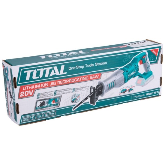 Aku pila ocaska, 20V Li-ion, 2000mAh, bez baterie a nabíječky, TOTAL Aku pila ocaska, 20V Li-ion, 2000mAh, bez baterie a nabíječky, TOTAL