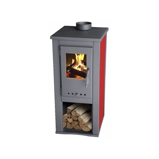 Thalia Okta sporák 3.9kW, 85cm, červená