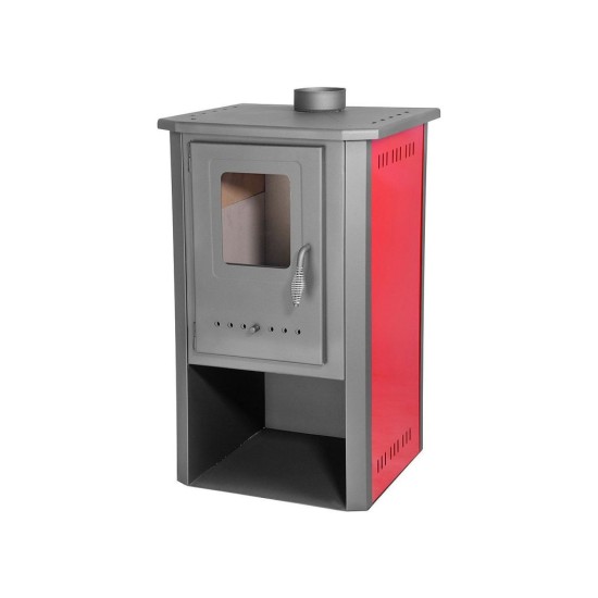 Kachle Thalia Pella 5,4kW, 85cm, červená Kachle Thalia Pella 5,4kW, 85cm, červená