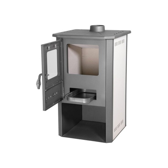 Kachle Thalia Pella 5,4kW, 85cm, béžová